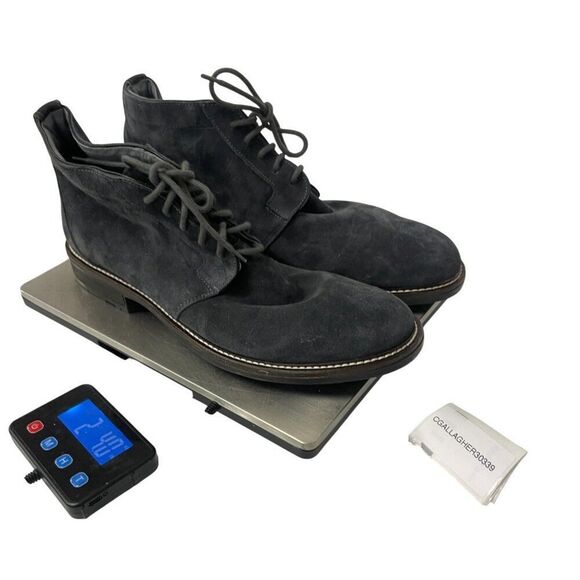 Naot Mens Boots EU 42 US 9 9.5 Charcoal Suede Commander Chukka Lace New display main image 7